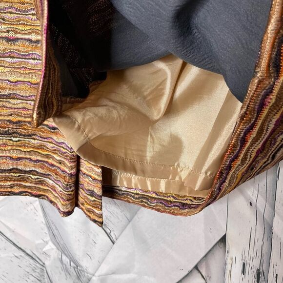 Dressbarn zig-zag print skirt 8 - Picture 6 of 8